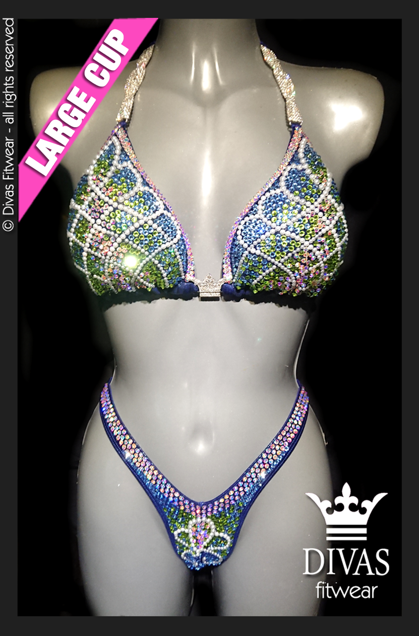 RENTAL Cross Back Figure Suit 'Megan'