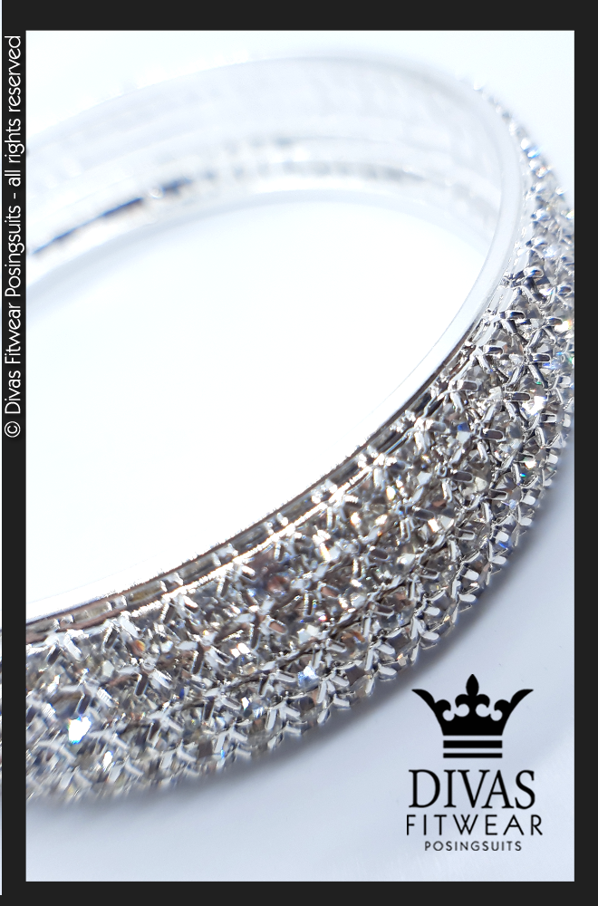 Divas Fitwear 5 row Bangle Bracelet