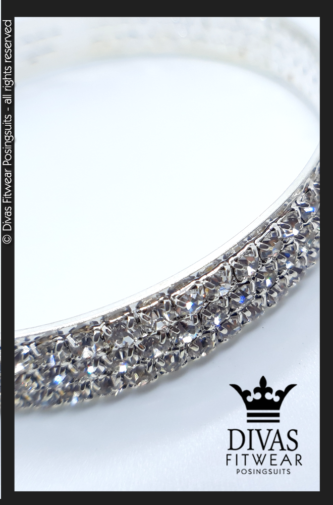 Divas Fitwear 3 Row Bangle Bracelet