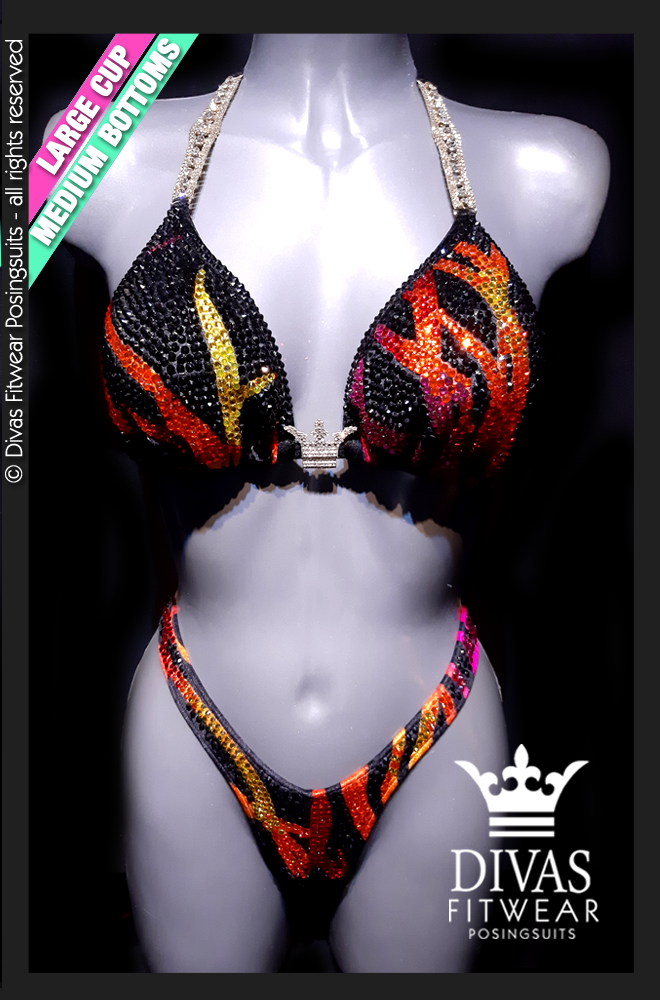 RENTAL Cross Back Figure Suit 'Mariola'