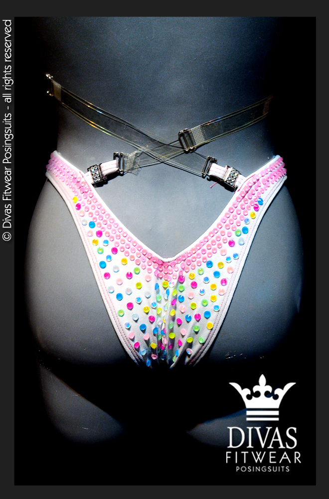 RENTAL Cross Back Figure Suit 'Martina'