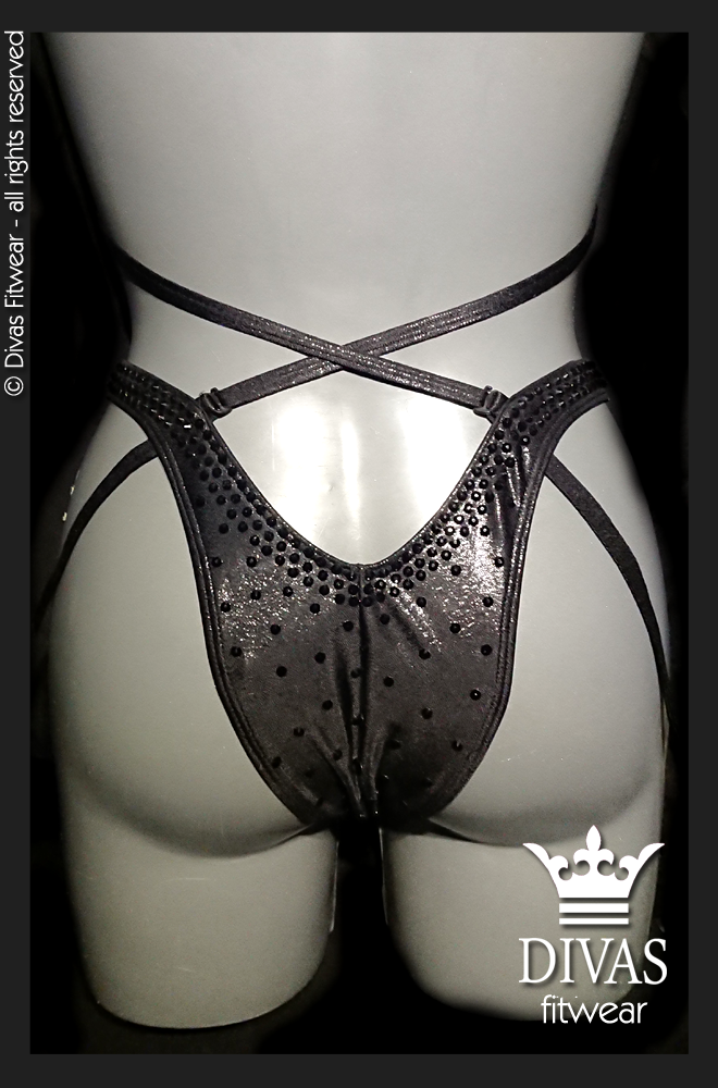 RENTAL Cross Back Figure Suit 'Carnival'