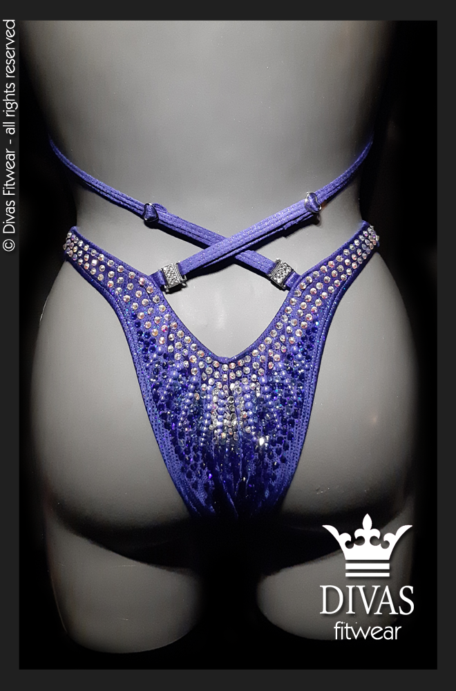RENTAL Cross Back Figure Suit 'Sixty'