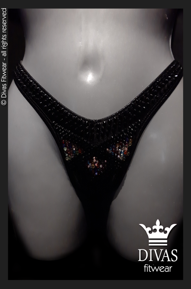 RENTAL Cross Back Figure Suit 'Cabaret'