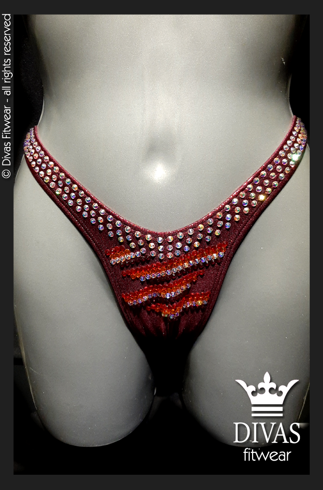 RENTAL Cross Back Figure Suit 'Dixie'