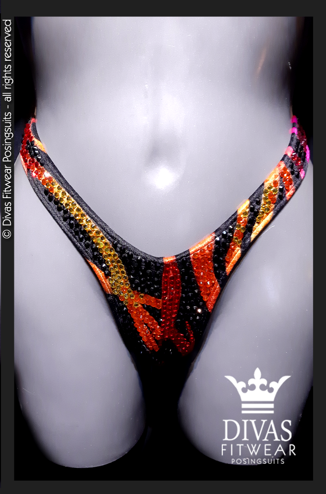 RENTAL Cross Back Figure Suit 'Mariola'