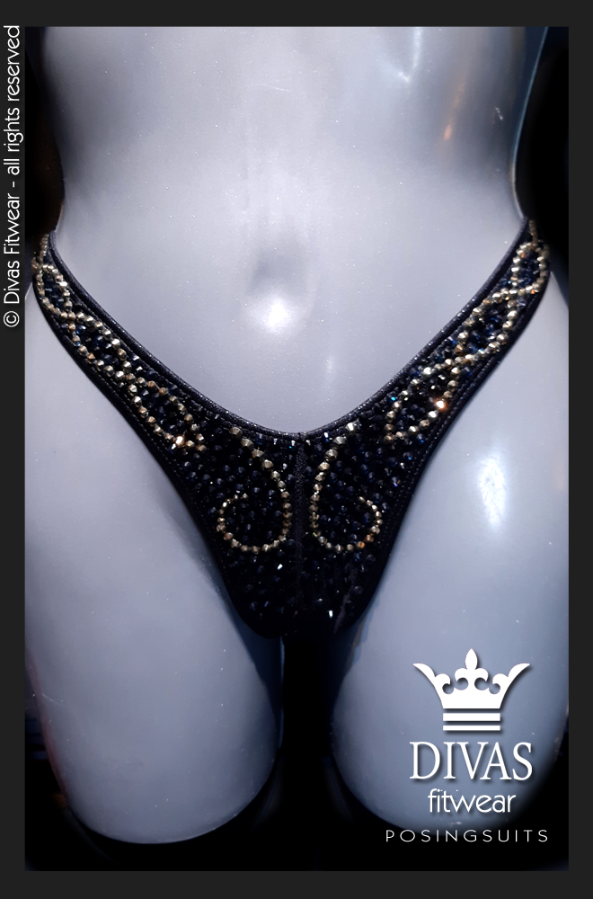 RENTAL Cross Back Figure Suit 'Natalyia'