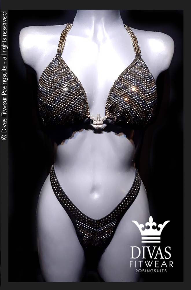 RENTAL Cross Back Figure Suit 'Midas'