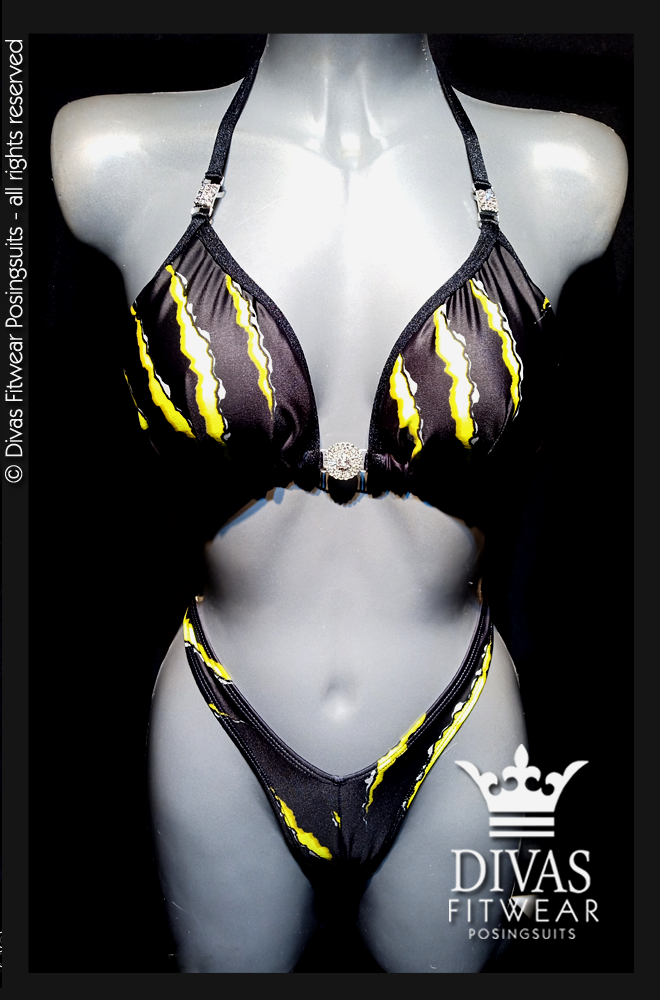 PRACTICE Cross Back Figure Suit 'Claws'