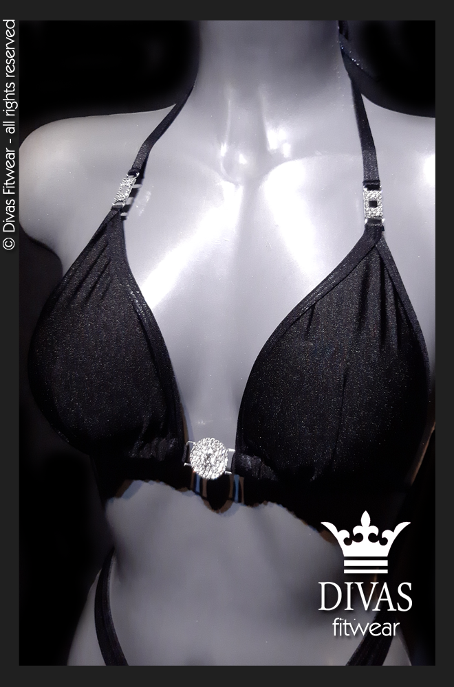 PRACTICE Cross Back Figure Suit 'Black'