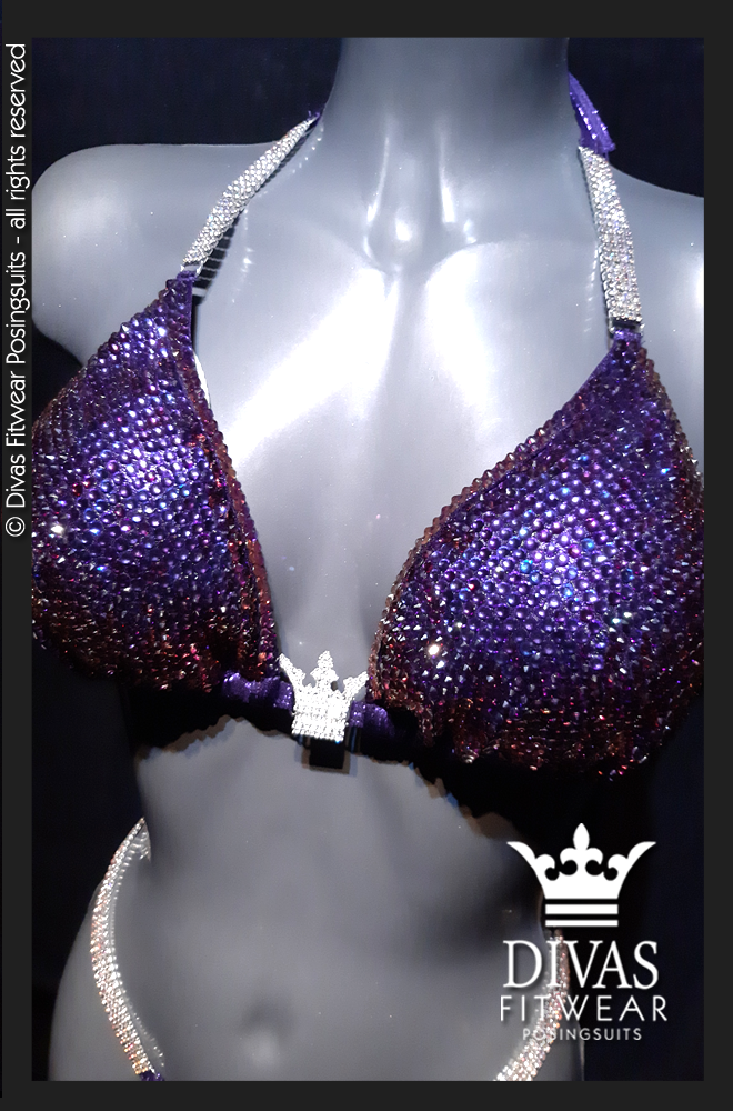 RENTAL Pro Bikini Suit 'Purple Rain'