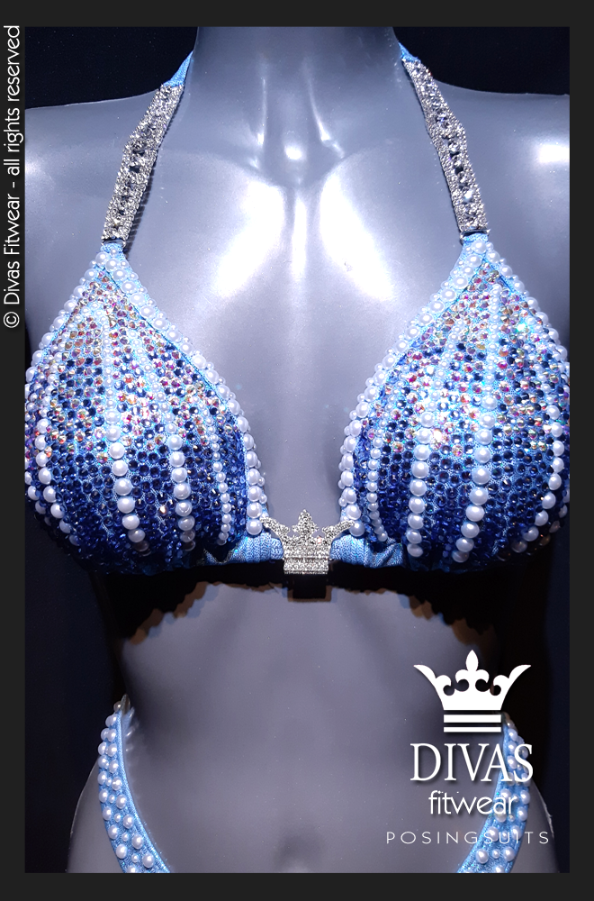 RENTAL Cross Back Figure Suit 'Frozen'