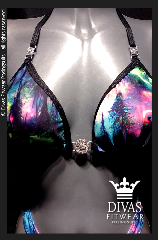 PRACTICE Cross Back Figure Suit 'Fairytale'
