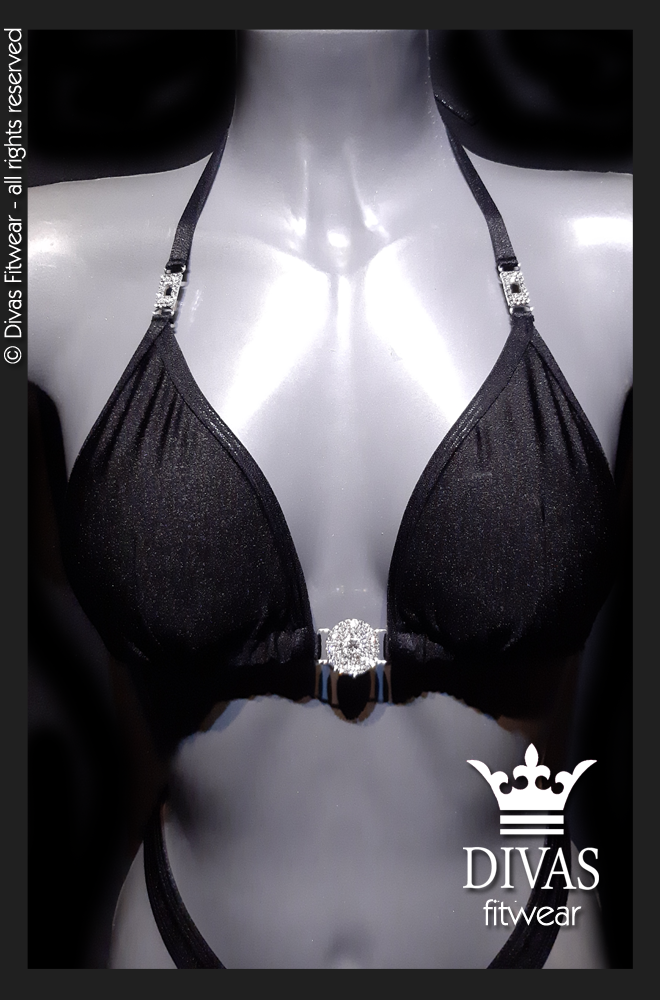 PRACTICE Cross Back Figure Suit 'Black'