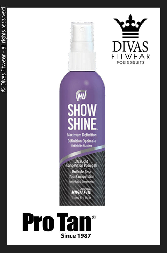 Show Shine - Light weight Maximum Definition Posing Oil - 118ml