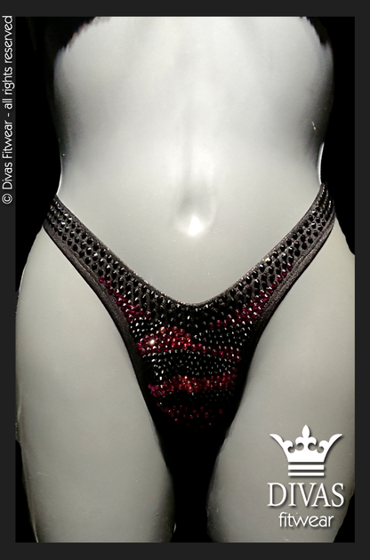 RENTAL Cross Back Figure  Suit  'Shere Khan - pink' 